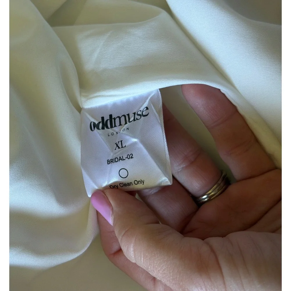 ODD MUSE MIDI Bridal Dress The Ultimate Pearl Muse NEW White XL